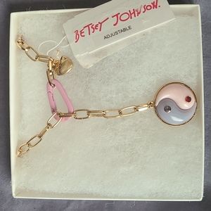 Betsey Johnson Yin-Yang Necklace